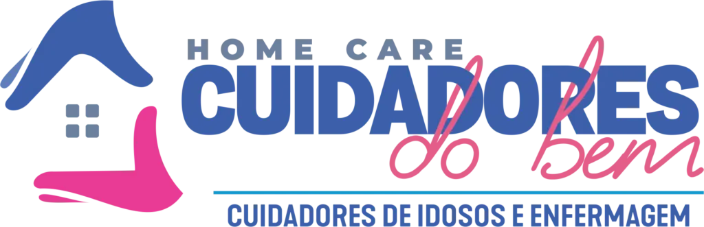 Logotipo Home Care Cuidadores do Bem, cuidadores de idosos e enfermagem.