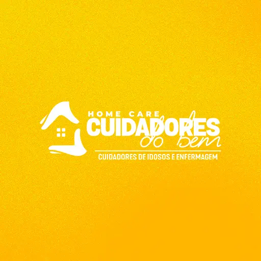 Logo da Cuidadores do Bem usada como identificação institucional do depoimento da empresa.