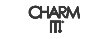 Logotipo da Charm It!, cliente da BOOOM Criative.