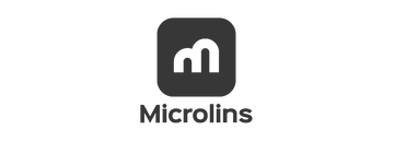 Logotipo da Microlins, cliente da BOOOM Criative.