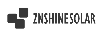 Segunda aplicação do logotipo da ZNShine Solar, cliente da BOOOM Criative.