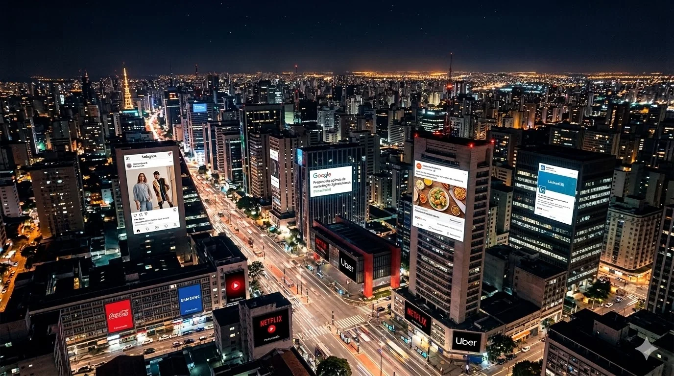 Gestão de tráfego pago em Curitiba integrada a CRM e performance.