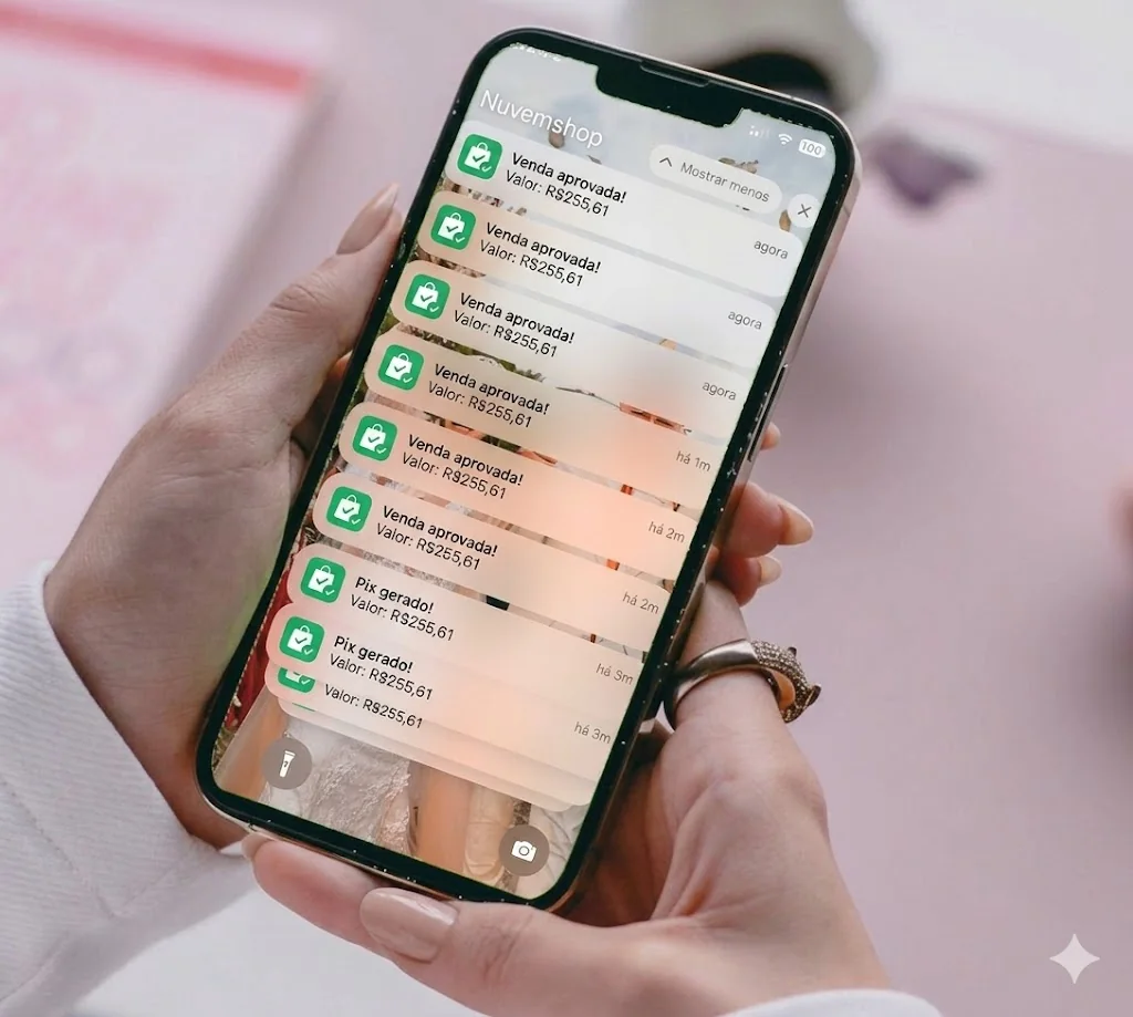 Atendimento e oportunidades de venda de produtos pelo WhatsApp.