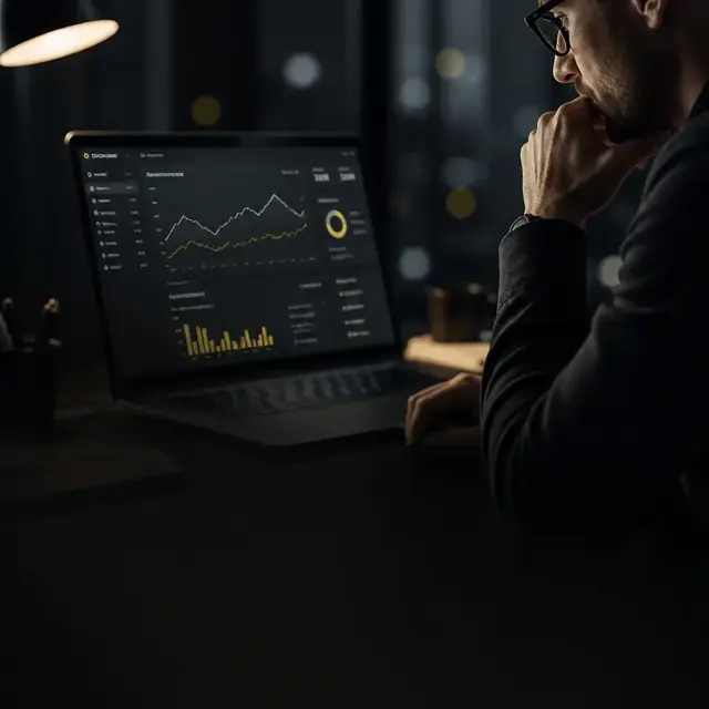Análise de campanhas e tráfego pago em painel digital.