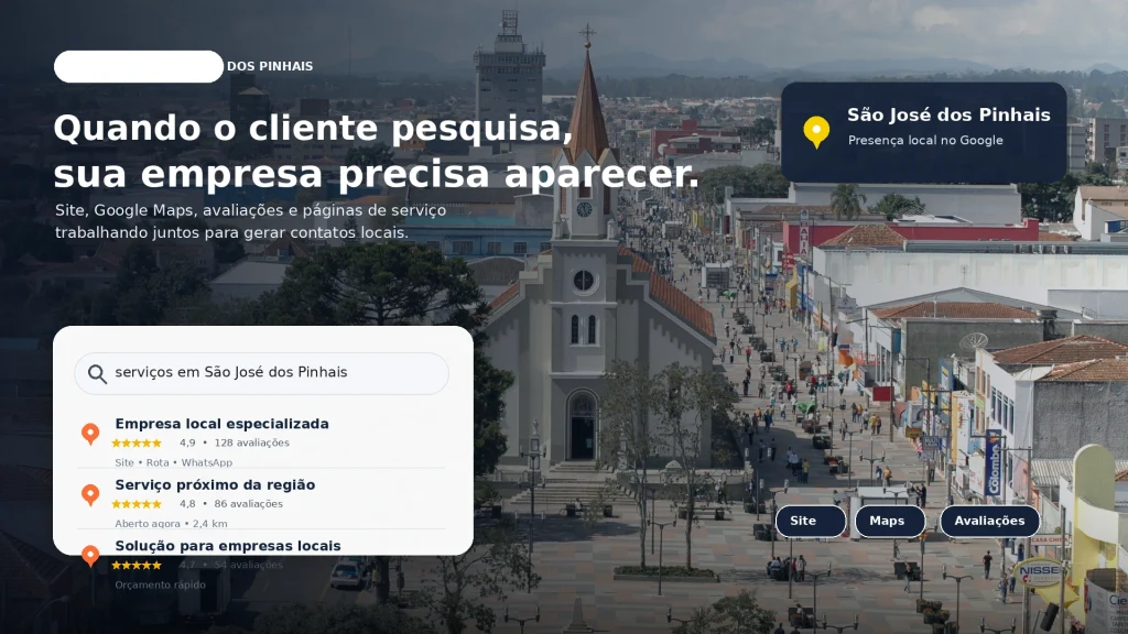 Como Aparecer no Google em São José dos Pinhais/PR!