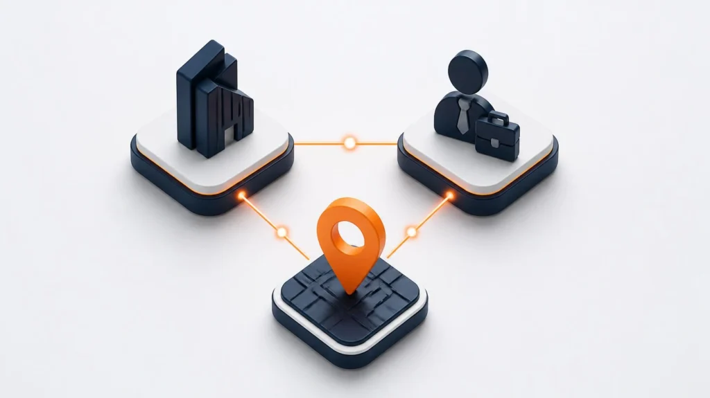 Conexão entre marca, serviço e localização em Curitiba