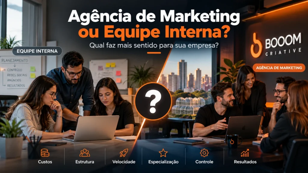 Agência de Marketing ou Equipe Interna? Compare